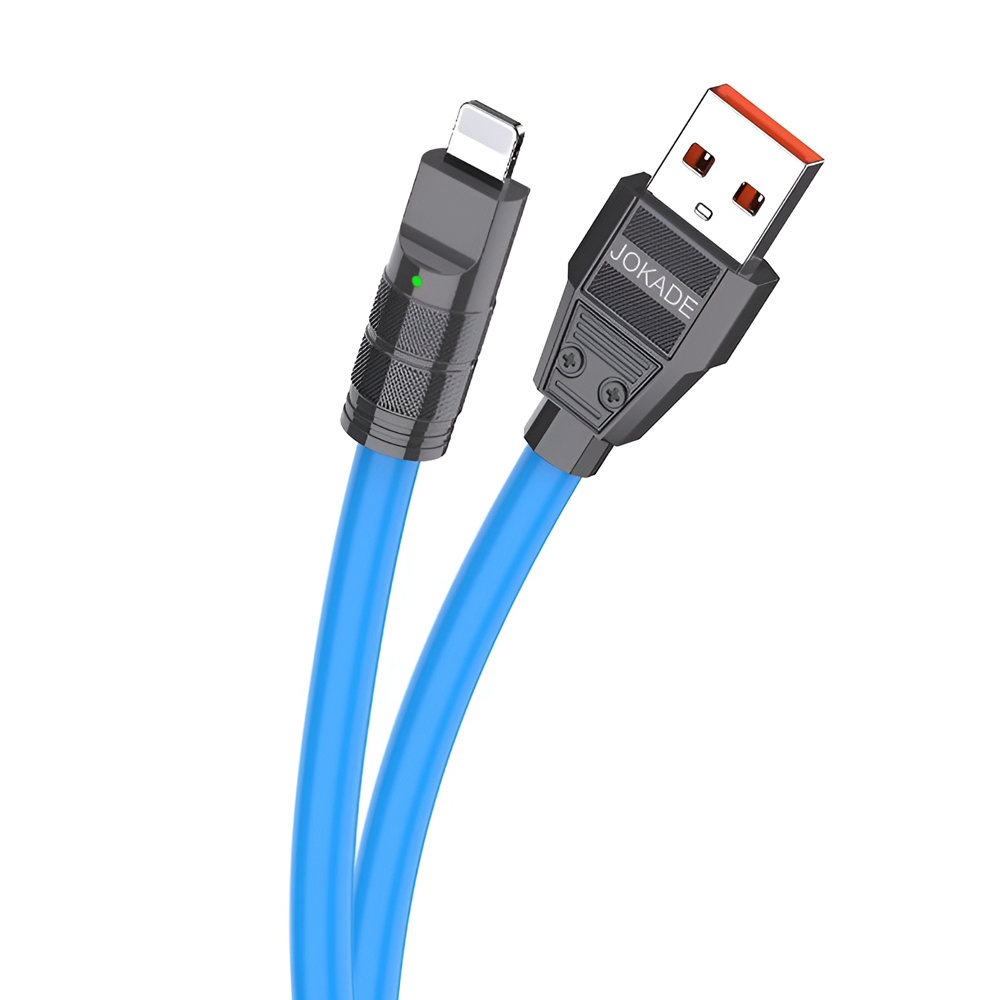 Jokade Cable USB-A to Lightning 5A 1M JA026, Blue
