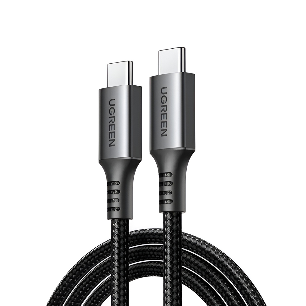UGREEN Cable Type-C to Type-C 3A 60W 2M, Black Gray | US567