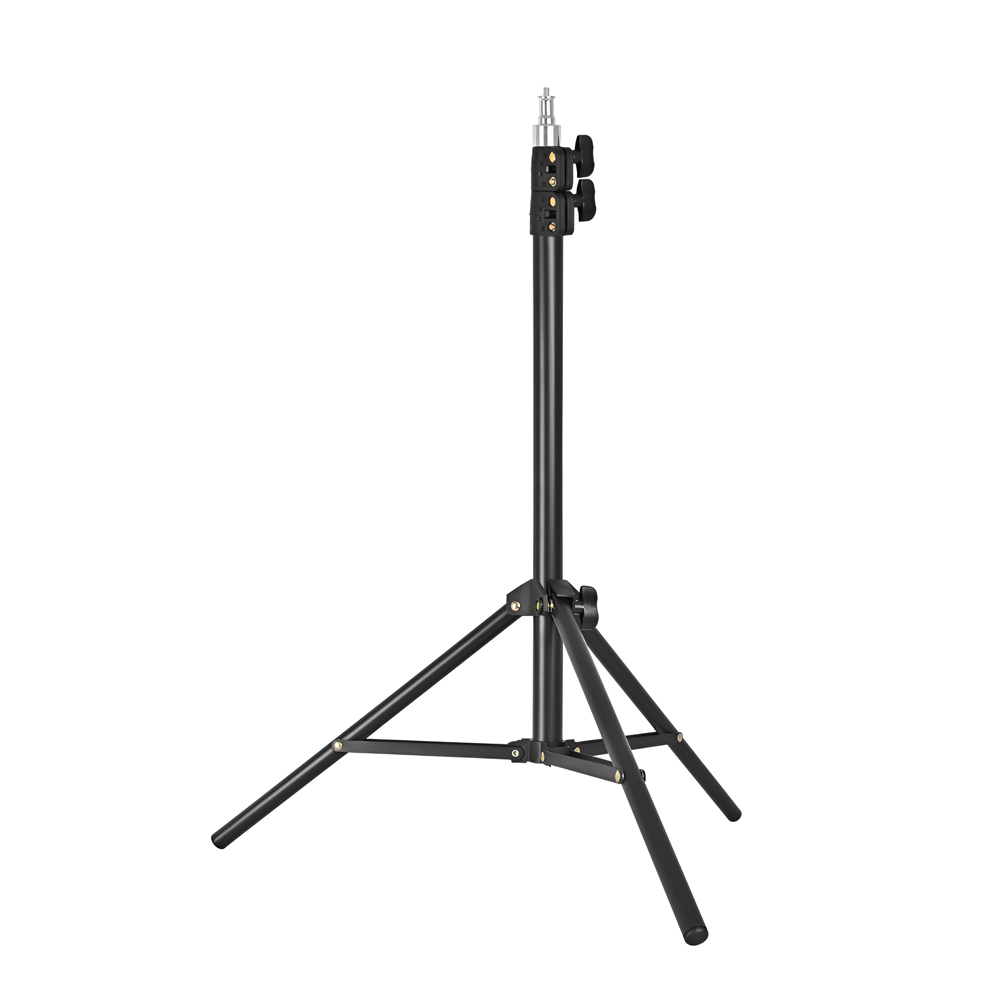 Tripod Photography Aluminum 160cm (Adjustable Height, Heavy Duty, Universal Compatibility), Black