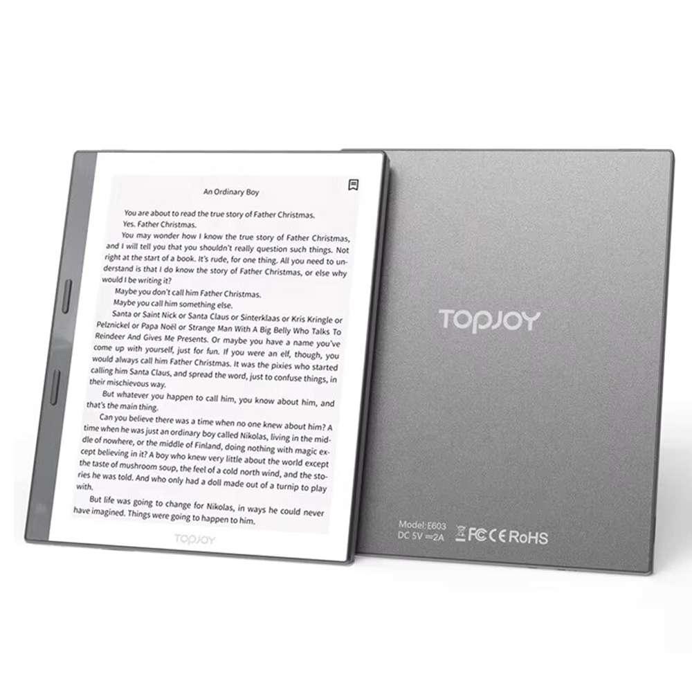 Top Joy E603 Black&White E-Reader 5.76" 1GB/32GB 198PPI, Grey