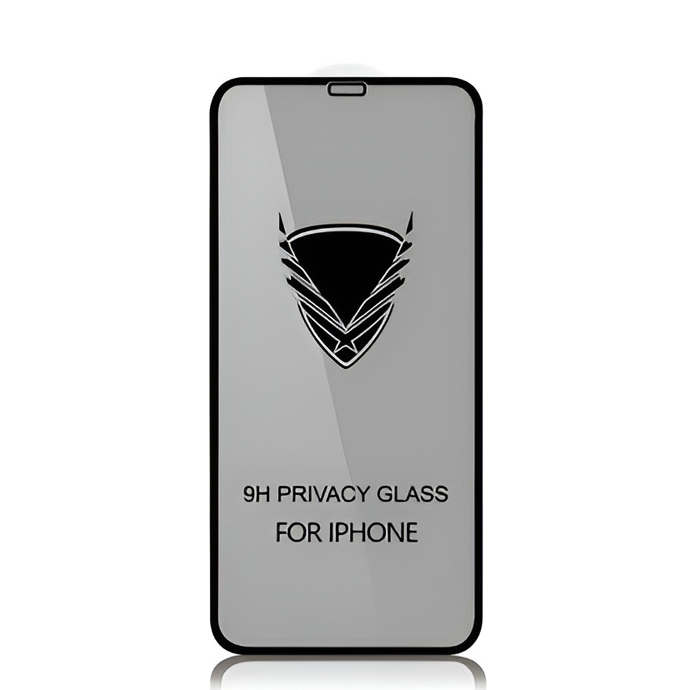 GA Tempered Glass Privacy for Iphone 16 Pro Max, Black (10pcs)