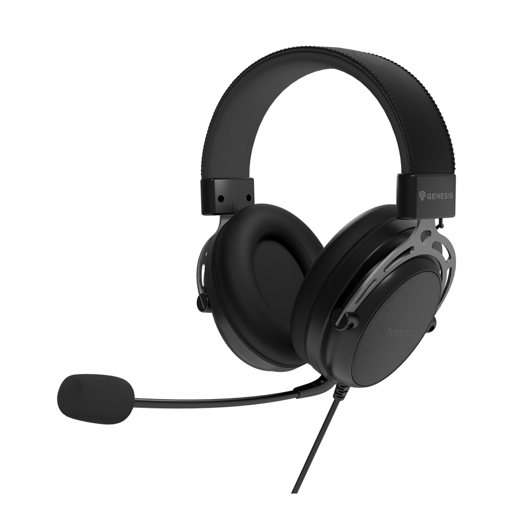 Genesis Headset Toron 301 with Microphone, Black