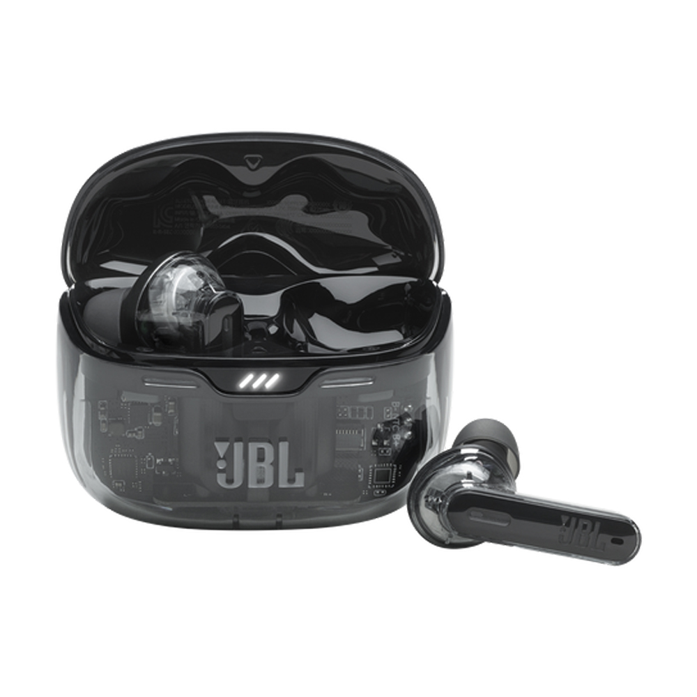 JBL Earphones TWS Tune Beam Ghost Edition, Black