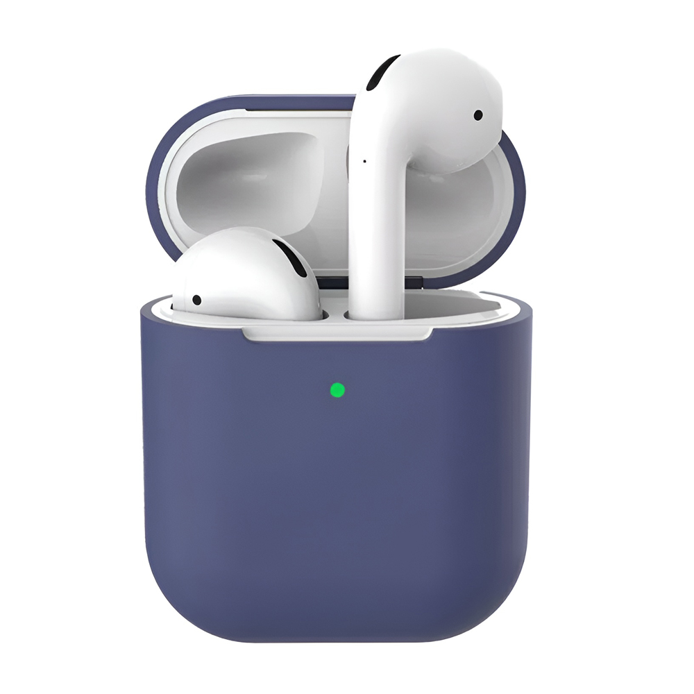 Helmet Case Silicone Airpods 2, Dark Blue
