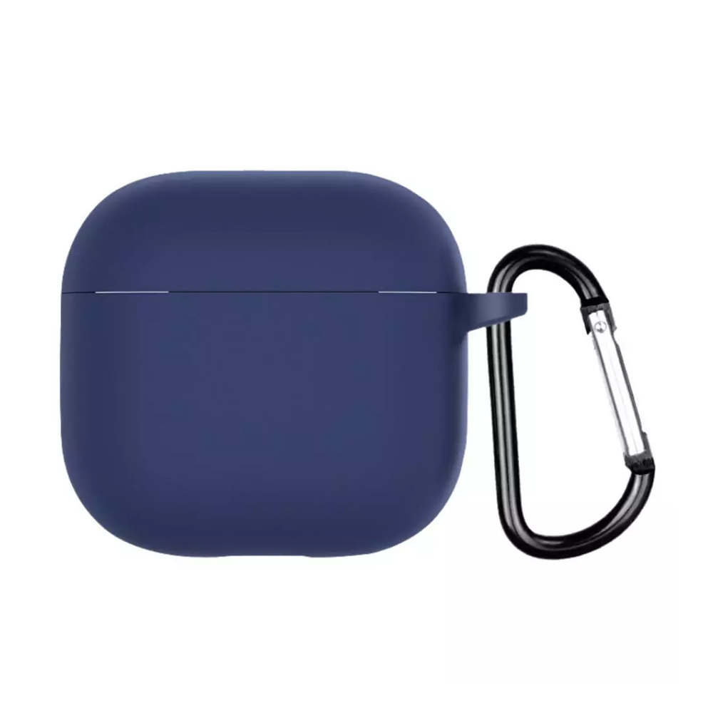 Helmet Case Silicone Airpods 4, Dark Blue