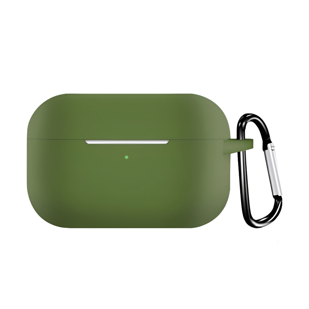 Helmet Case Silicone Airpods Pro 2, Pine Green