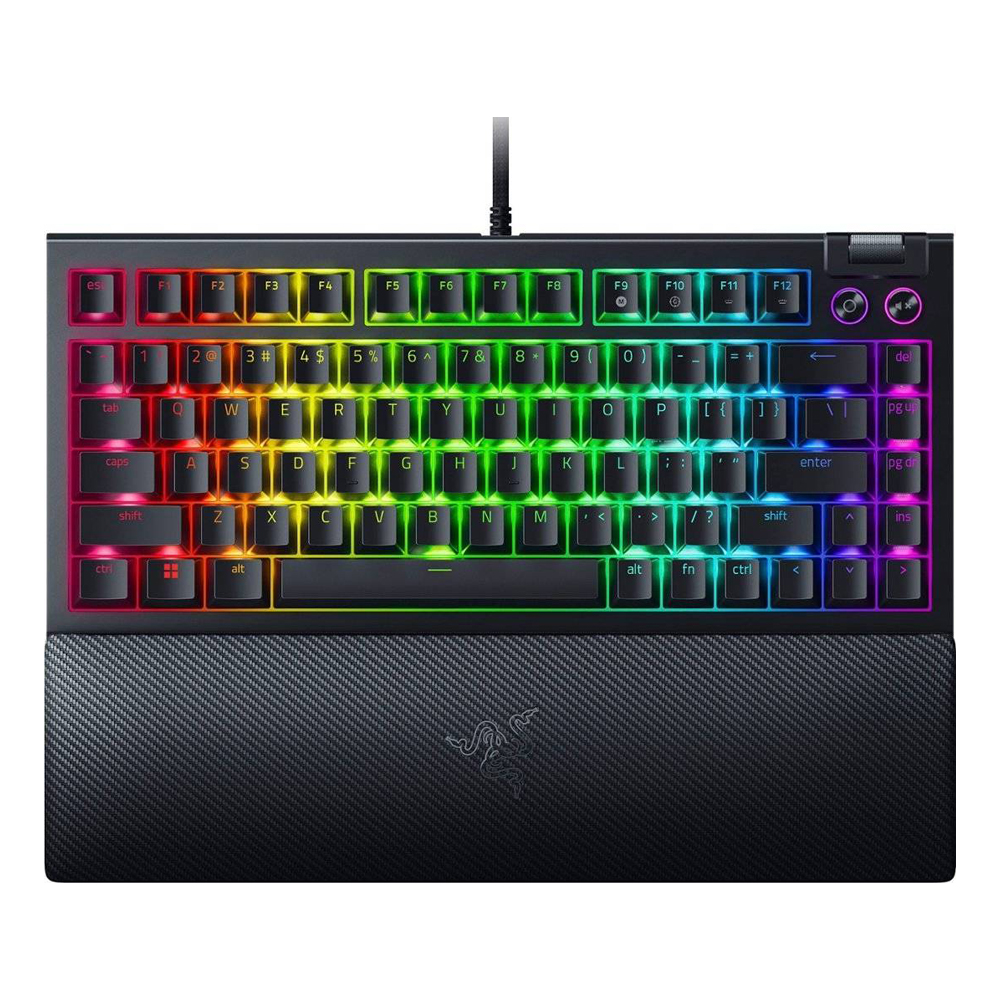 Razer Keyboard Mechanical BlackWidow V4 75%, Black Edition US Layout