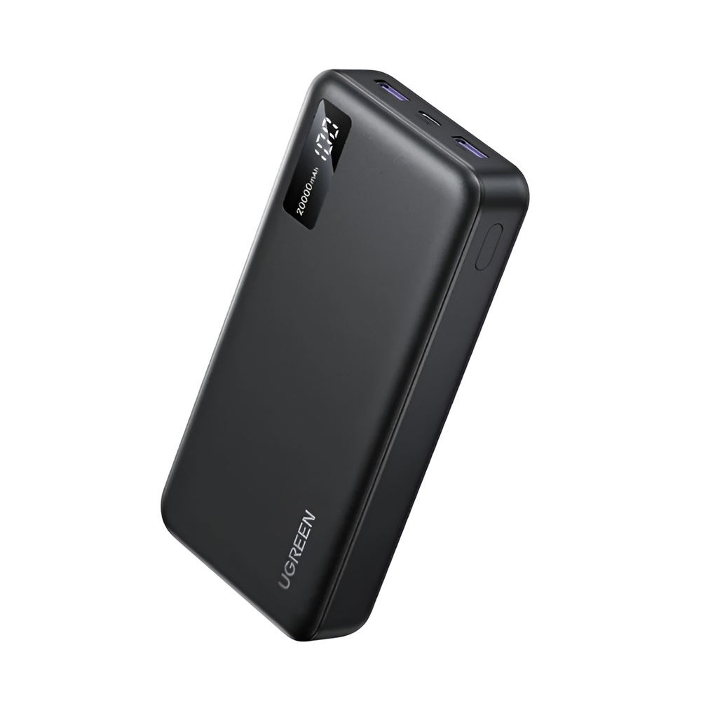 UGREEN Power Bank Two-way Fast Charging 20000mAh ,20W, Grey