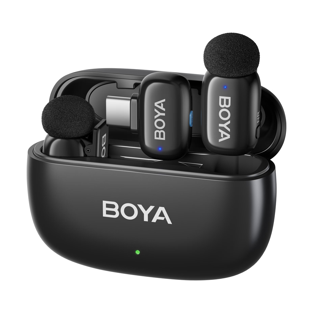 Boya Wireless Microphone Mini 14 2.4GHz Type-C Connector, Black