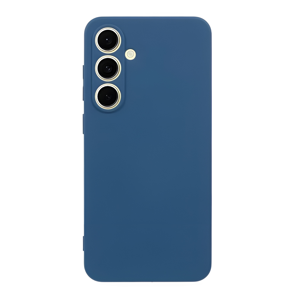 WOO Case Liquid Silicone Samsung A56 5G, Blue