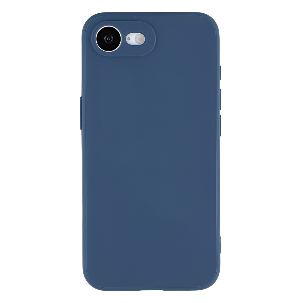 WOO Case Liquid Silicone iPhone 16E/iPhone 17E, Blue