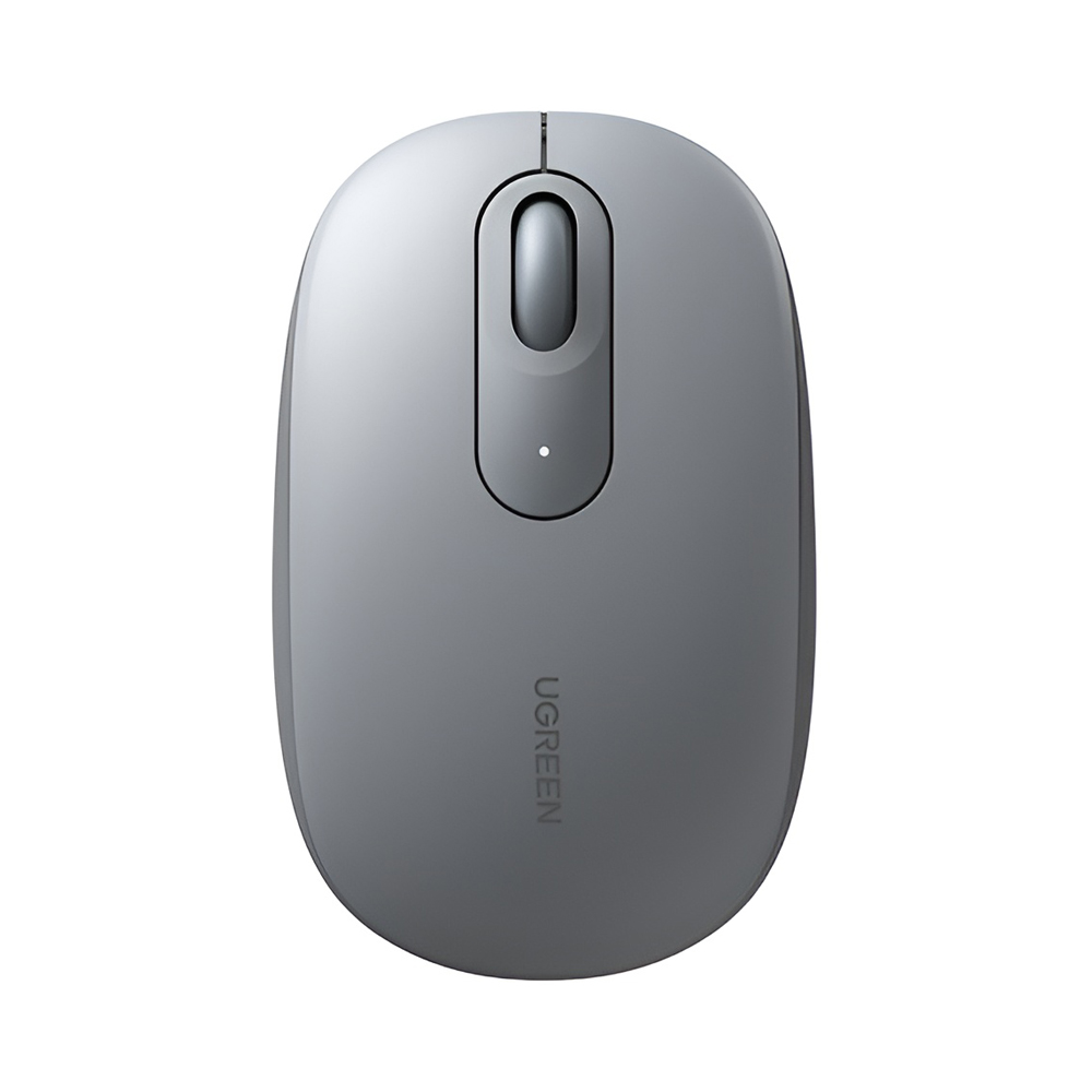 UGREEN Mouse Wireless Optical 2400dpi Silent MU105, Moonlight Gray