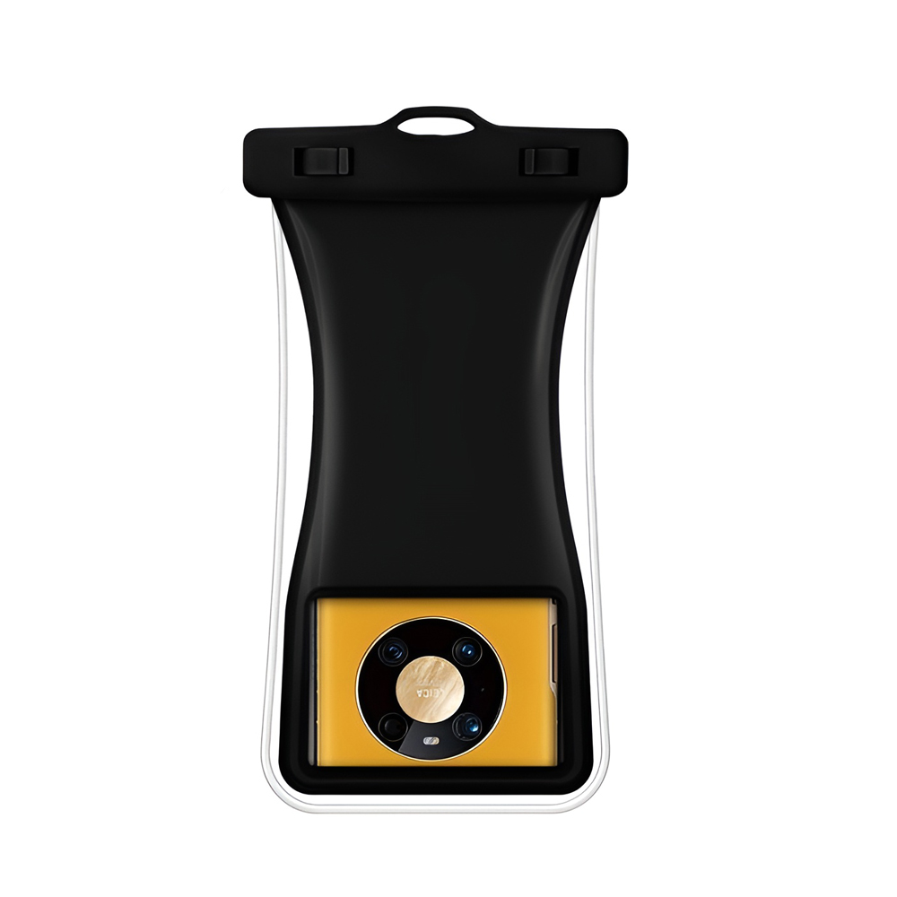 Waterproof Bag up to 7.2", Black.