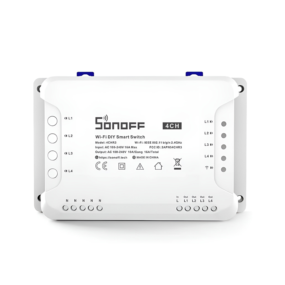 Sonoff Wi-Fi 4-Gang Smart Switch 4CHR3