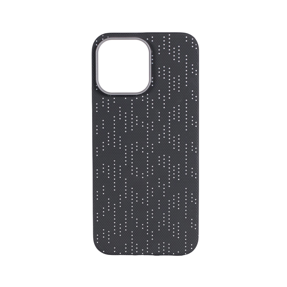 VANTA Case Carbon Silkscreen Fleck Magsafe for iPhone 16 Plus, Galaxy White