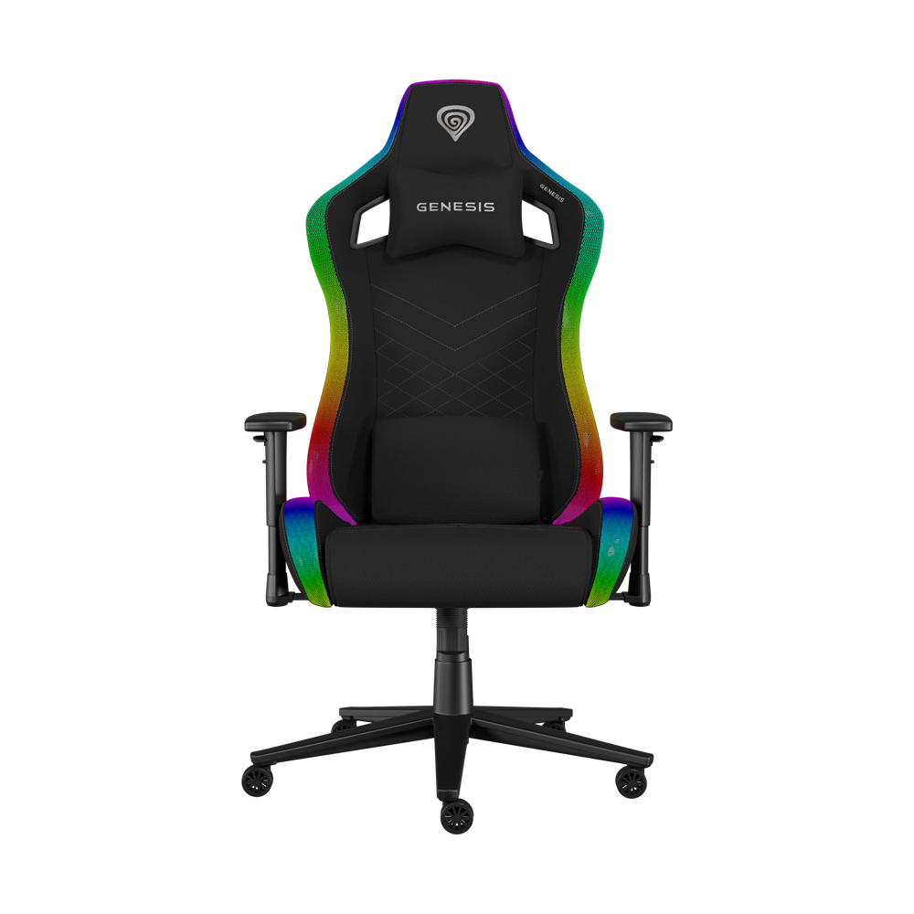 Genesis Chair Trit 660 RGB, Black