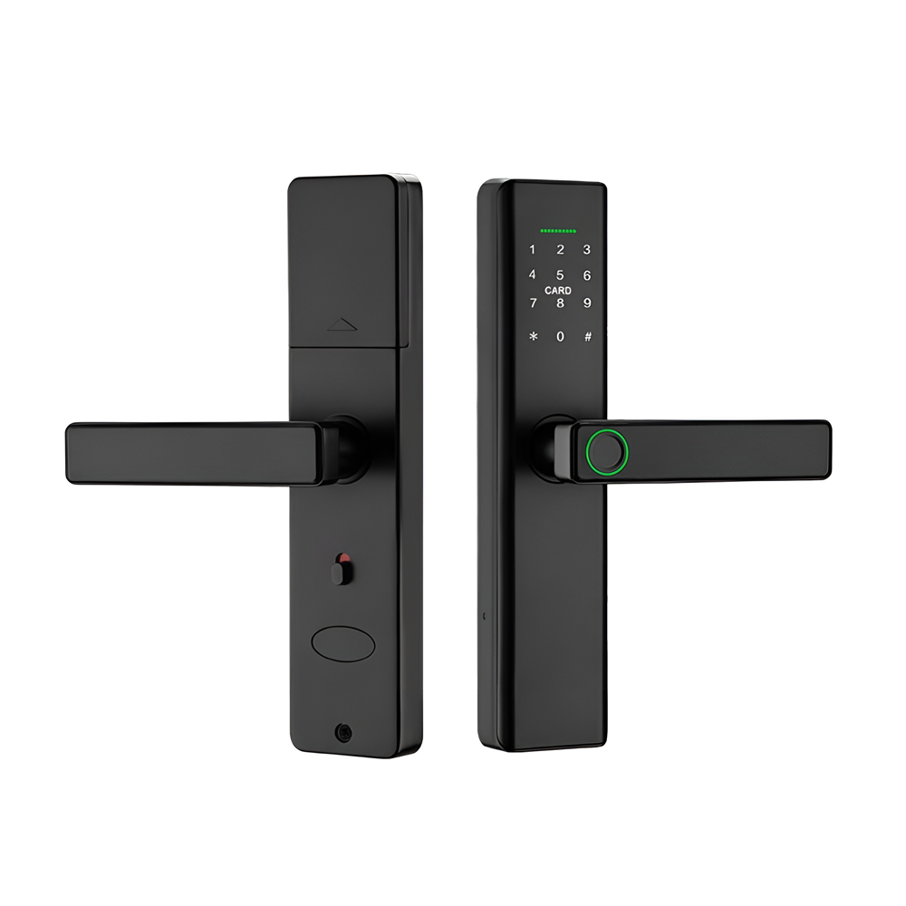 Smart Lock with Fingerprint Outdoor, Password. Tuya APP G518, Black