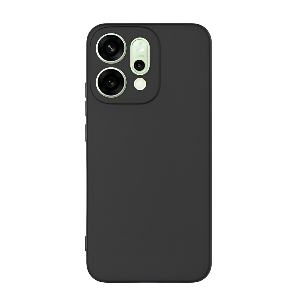 WOO Case Liquid Silicone Oppo Reno 14, Black