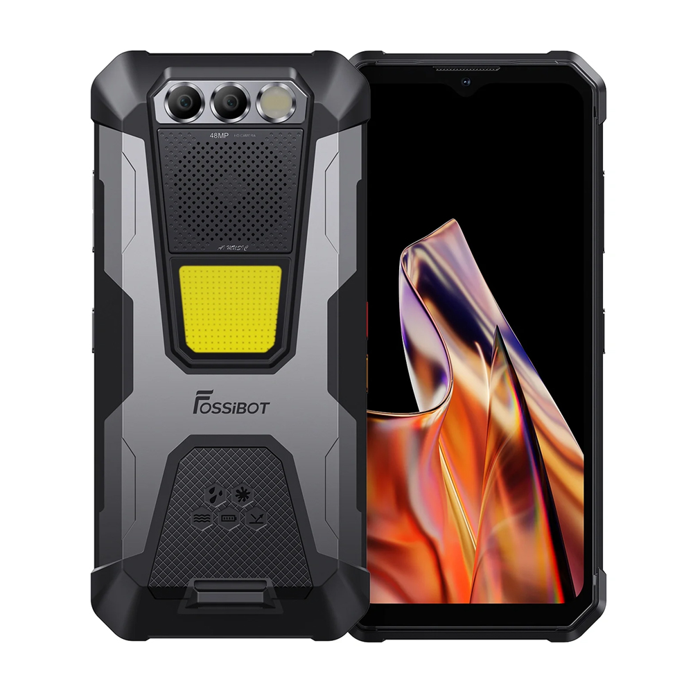 FOSSiBOT F106 PRO 4G RUGGET 8/256GB IP68 Battery 12000mAh With Charger Black