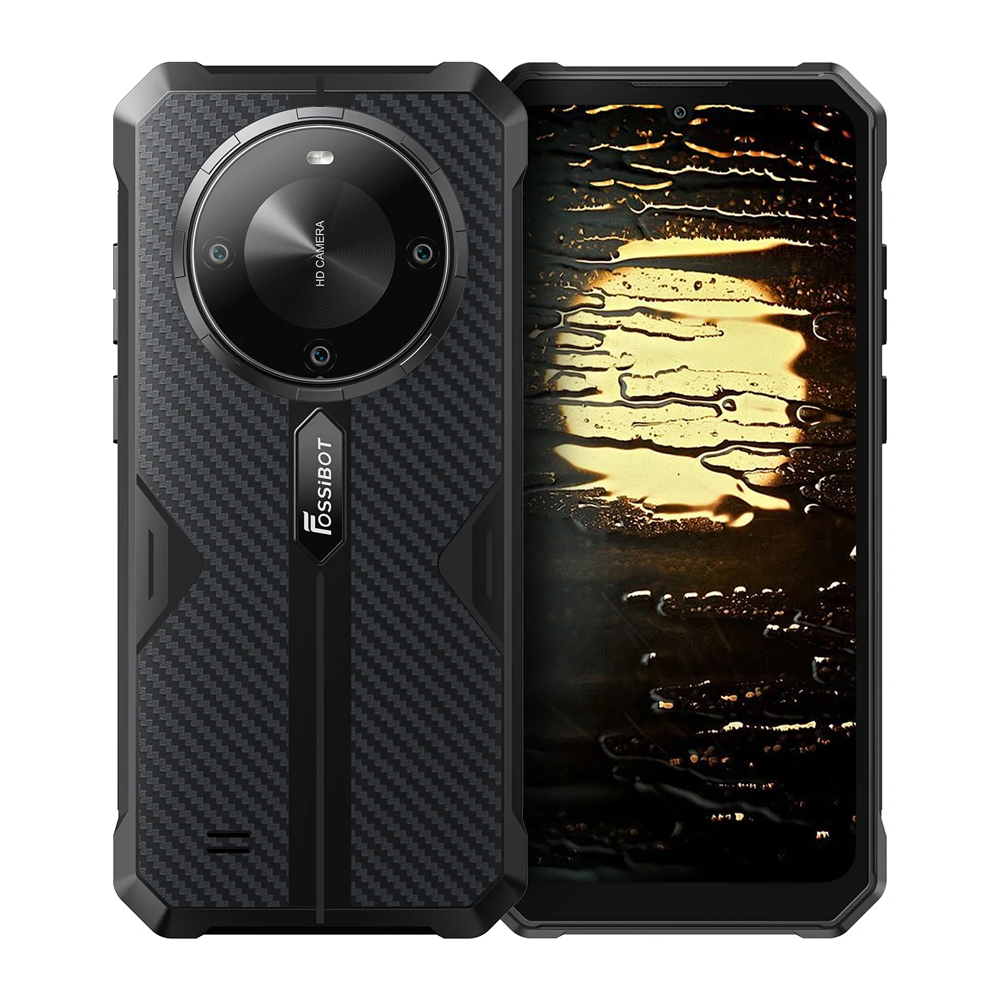 FOSSiBOT F105 4G RUGGET 4/64GB IP68 Battery 10300mAh With Charger Black