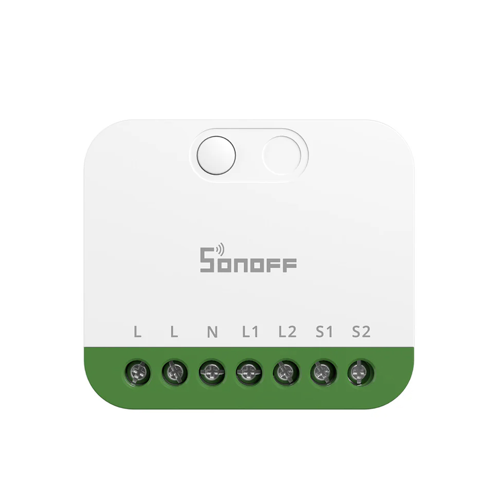 Sonoff Matter Over Wi-Fi Smart Wall Switch MINI-2GS-E Mini Duo 2-Gang (Neutral Required)