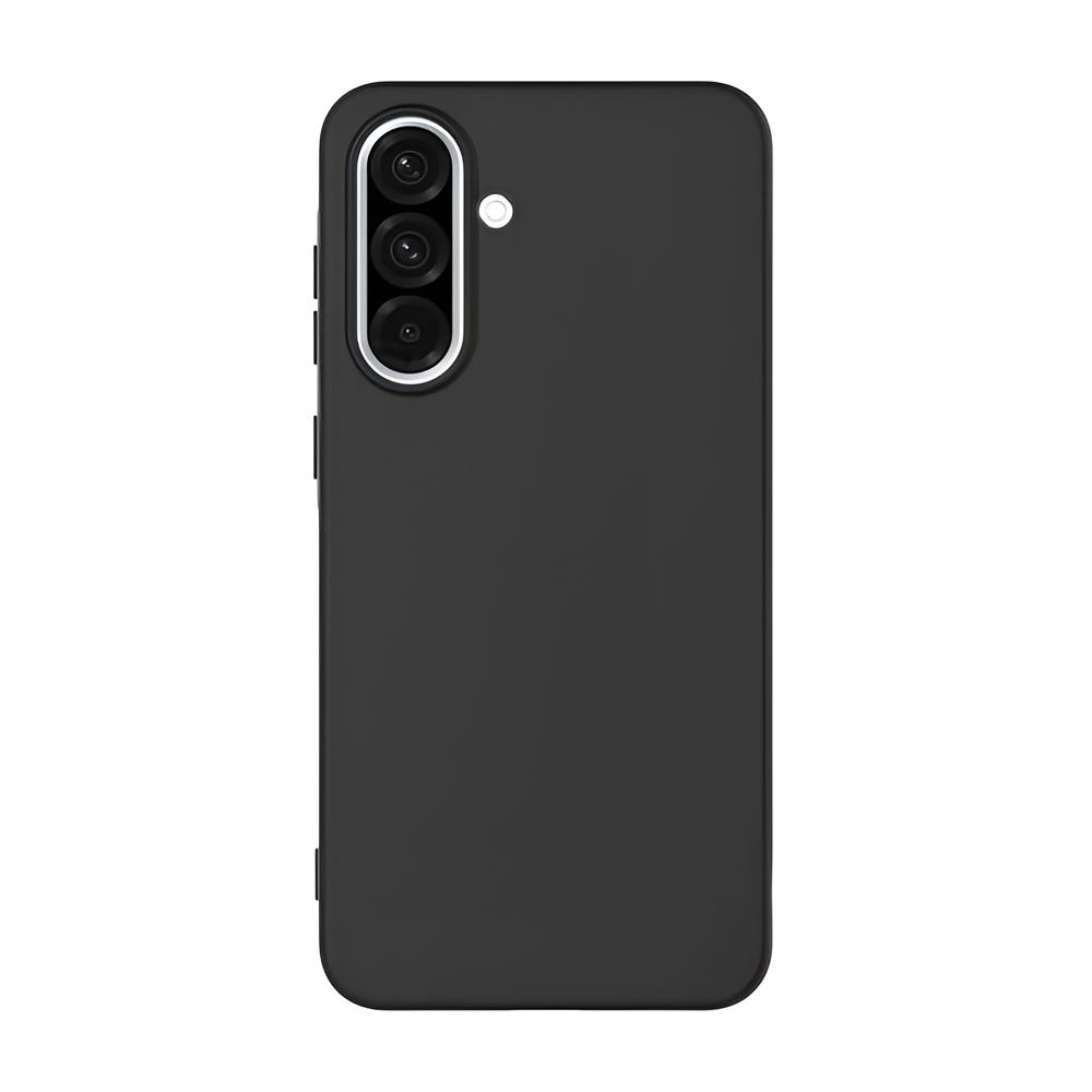 WOO Case Liquid Silicone Samsung A37 5G, Black