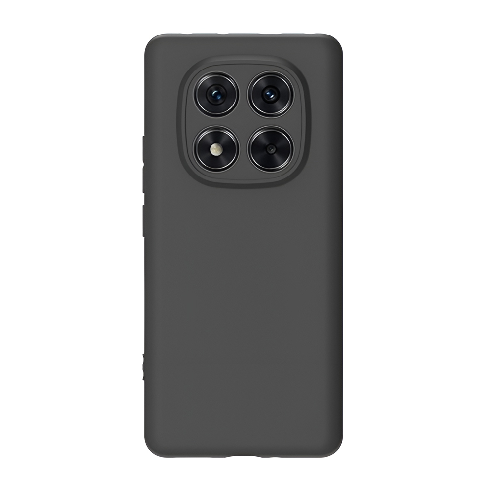 WOO Case Liquid Silicone Xiaomi Redmi Note 15 4G, Black