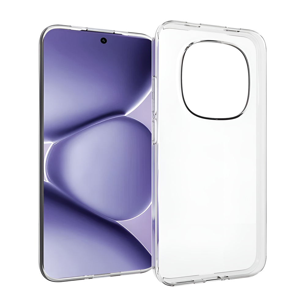 WOO Case Soft TPU Xiaomi Redmi Note 15 Pro 5G, Clear