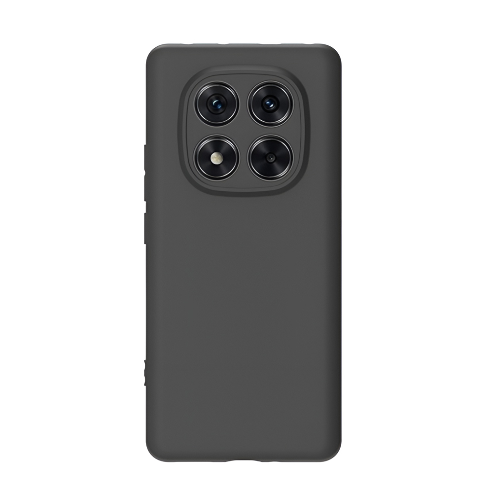 WOO Case Liquid Silicone Xiaomi Redmi Note 15 5G, Black