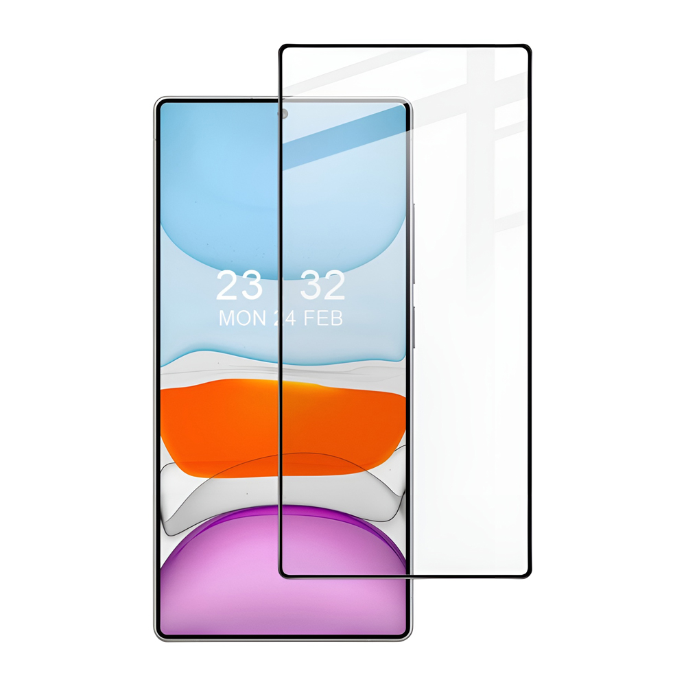 BIVA Tempered Glass 5D Samsung S24 Ultra, Black