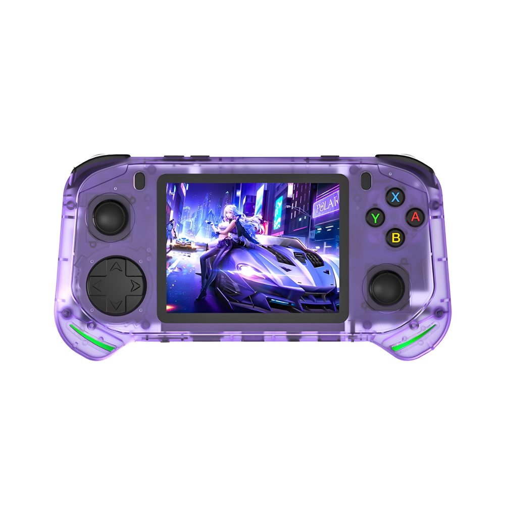 Game Console RX6H Handheld Retro, 64GB Internal Memory, Black