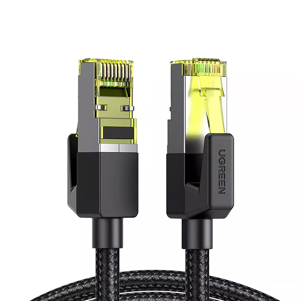 UGREEN Cat7 Round Ethernet Cable, 10Gbps, 5m, Black 