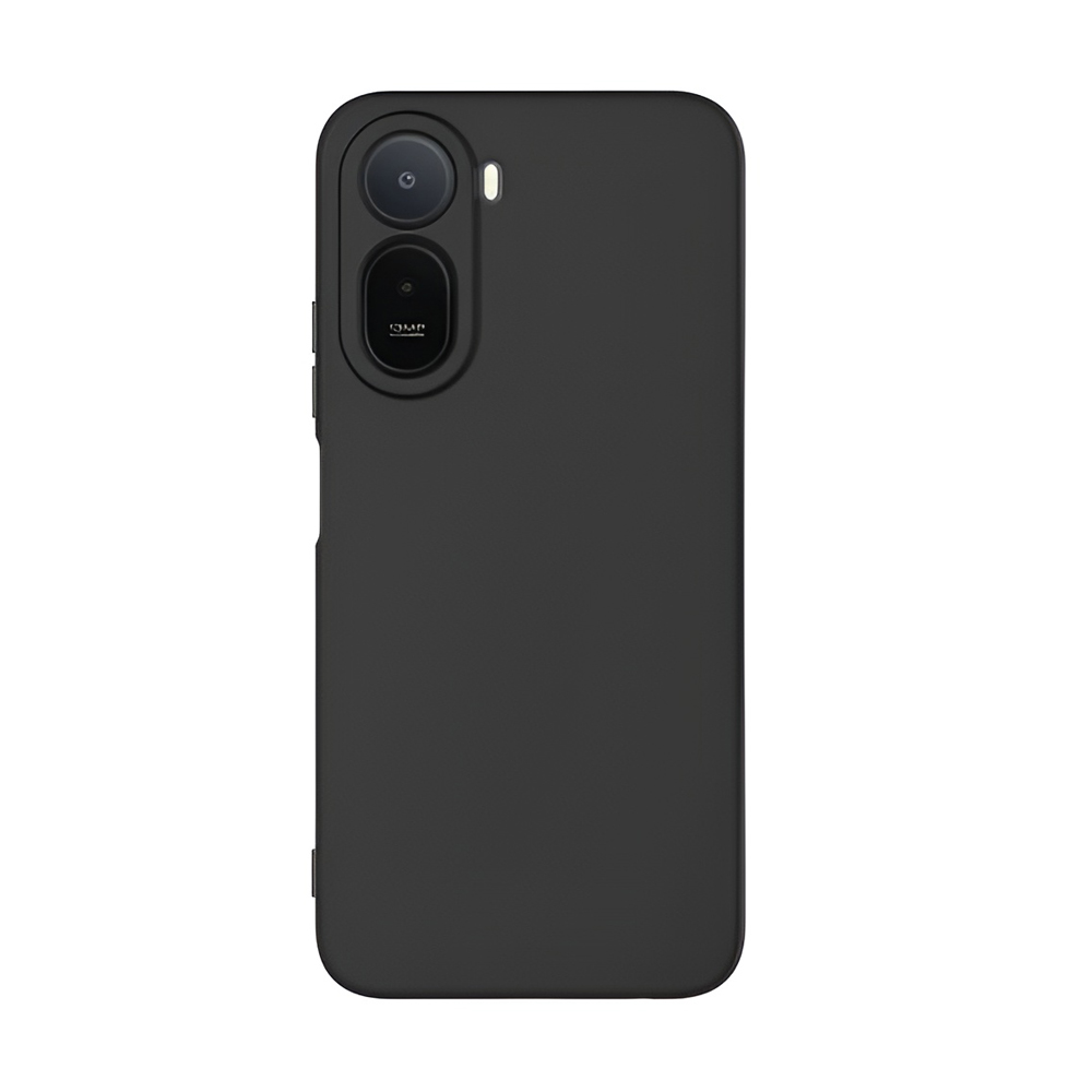 WOO Case Liquid Silicone Xiaomi Redmi A7 Pro, Black