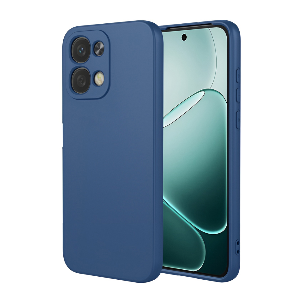 WOO Case Liquid Silicone Oppo A6 Pro 5G, Blue