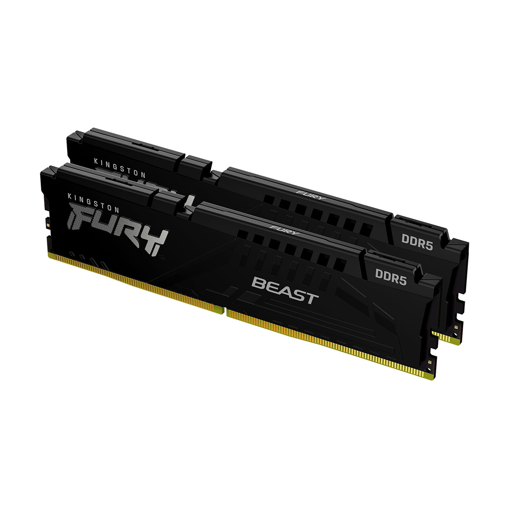 32GB DDR5-5600MHz Kingston FURY Beast (Kit of 2x16GB) (KF556C36BBEK2-32), CL36-38, 1,25V