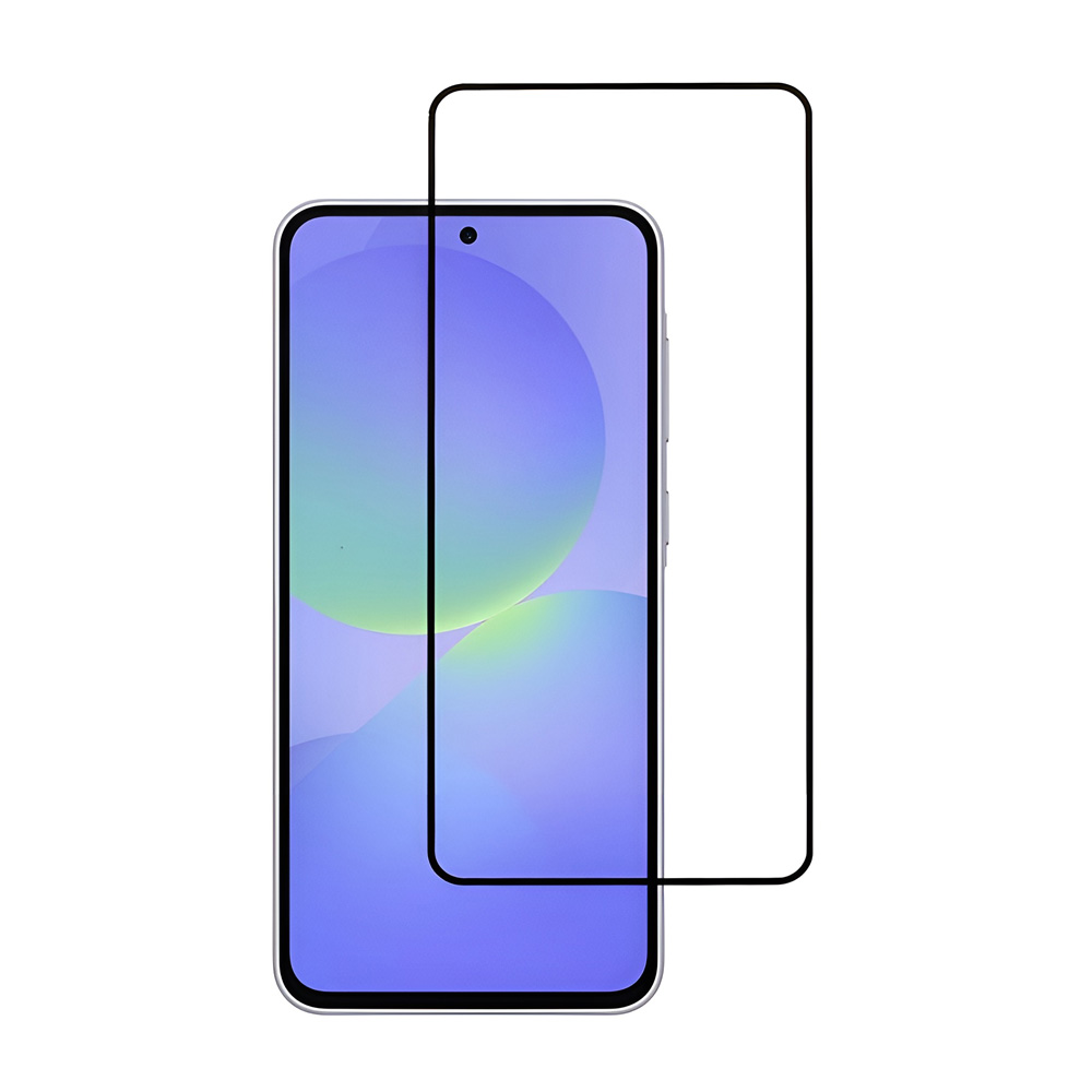 Uniq Glass Screen Protector Optix Vivid Clear for Samsung A37, Black