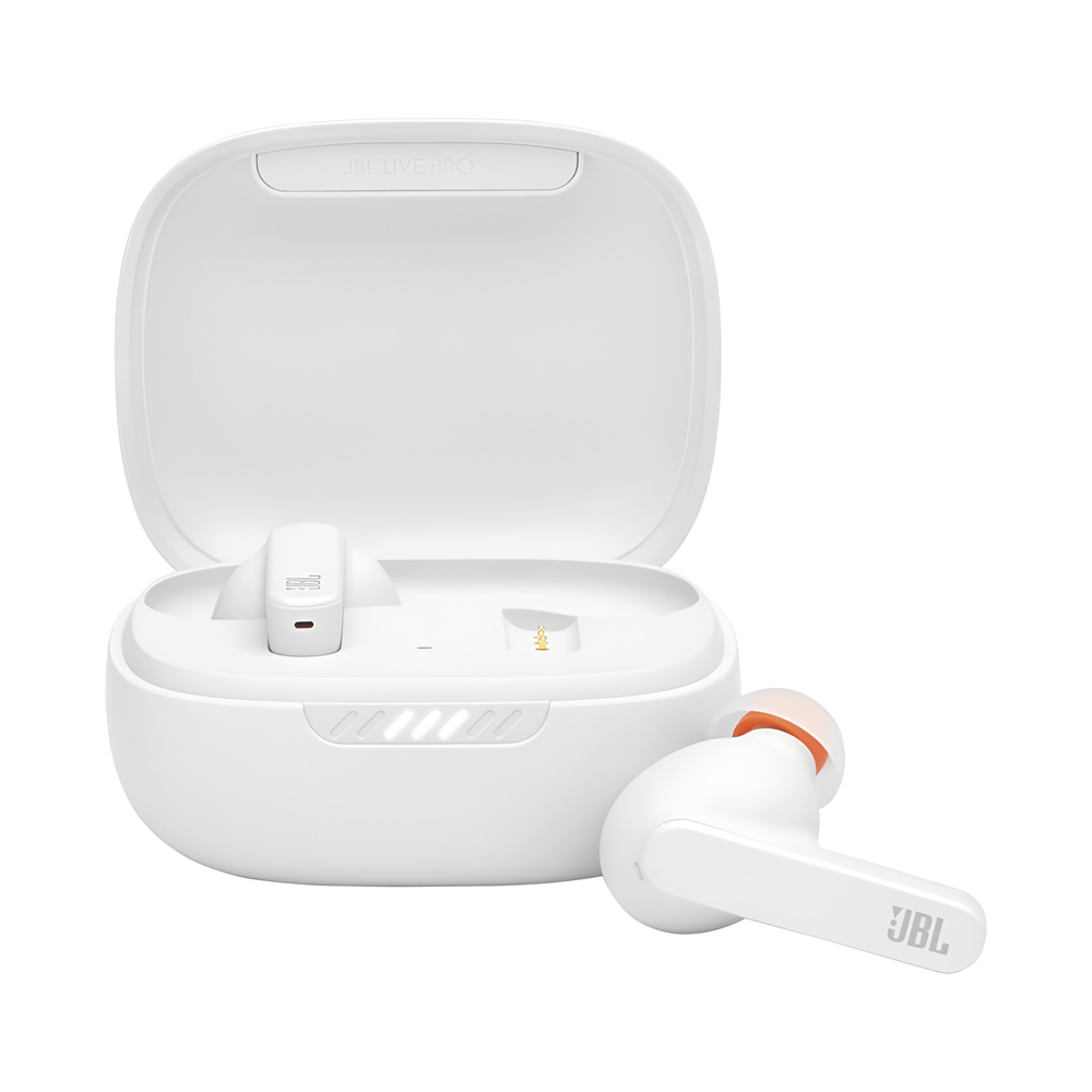 JBL Earphones TWS Live Pro+ ANC, White