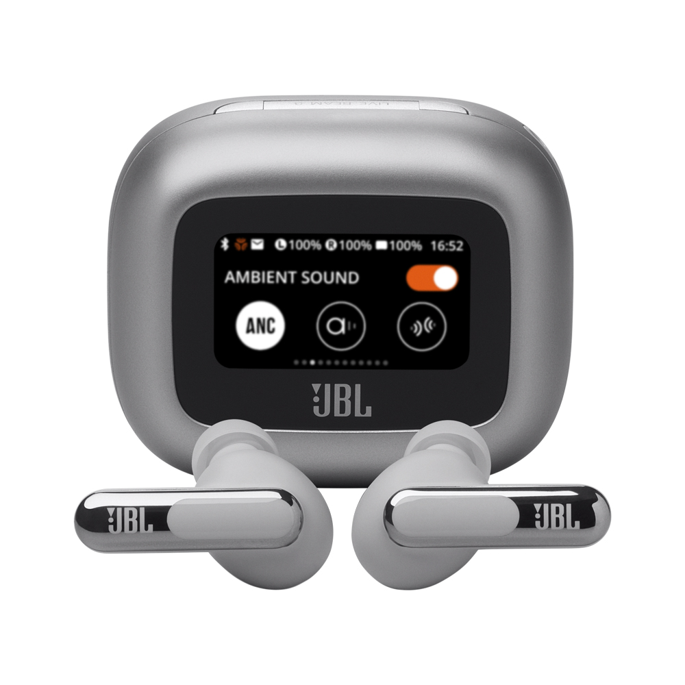JBL Earphones TWS Live Beam 3, Silver