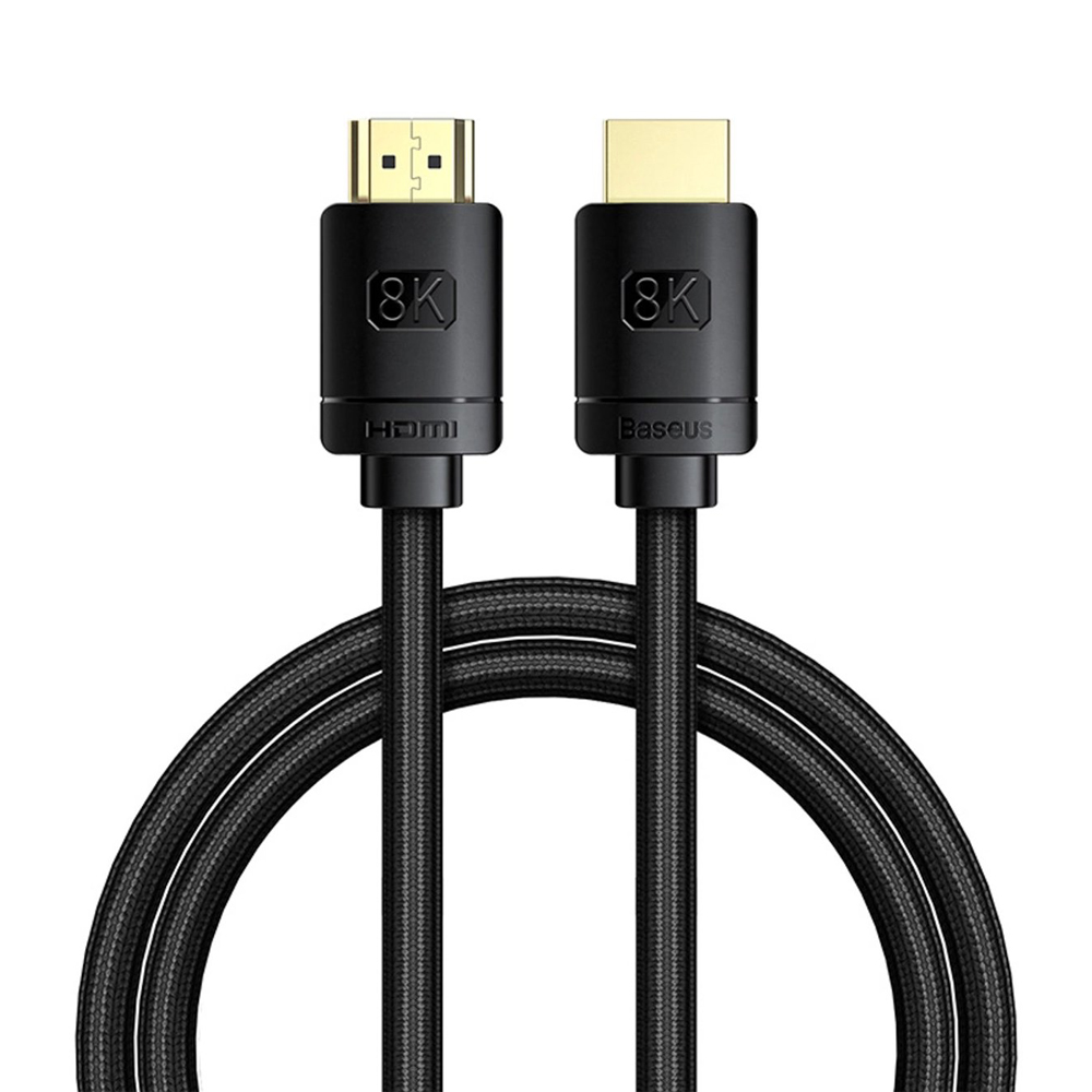 Baseus Cable HDMI to HDMI, V1.4, High Speed, 8K@60Hz 2M, High Definition Series, Black