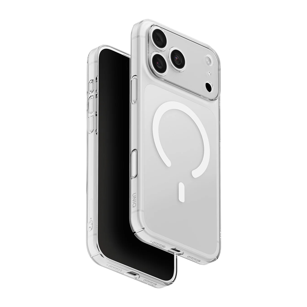 Uniq Case for iPhone 18 Pro 6.3 Hybrid Magclick Airsuit, Glossy Clear