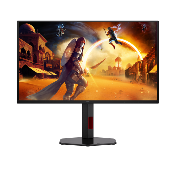 27" AOC Q27G4ZDR, Black, QD-OLED, 2560x1440, 240Hz, AdaptiveSync,0.03msGTG,400cd,HDR10,HDMI+DP+USB,Pivot