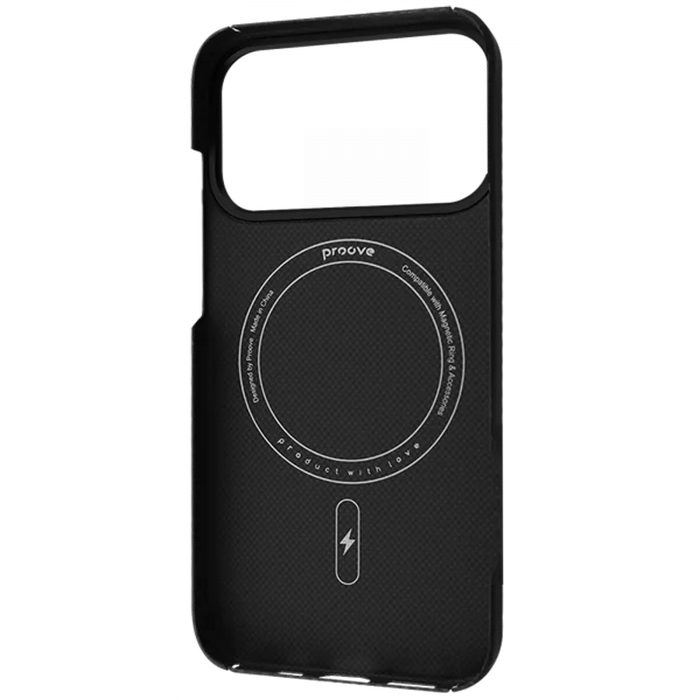 Proove Apple iPhone 17 Pro, Carbon Slim with MagSafe ,Onyx