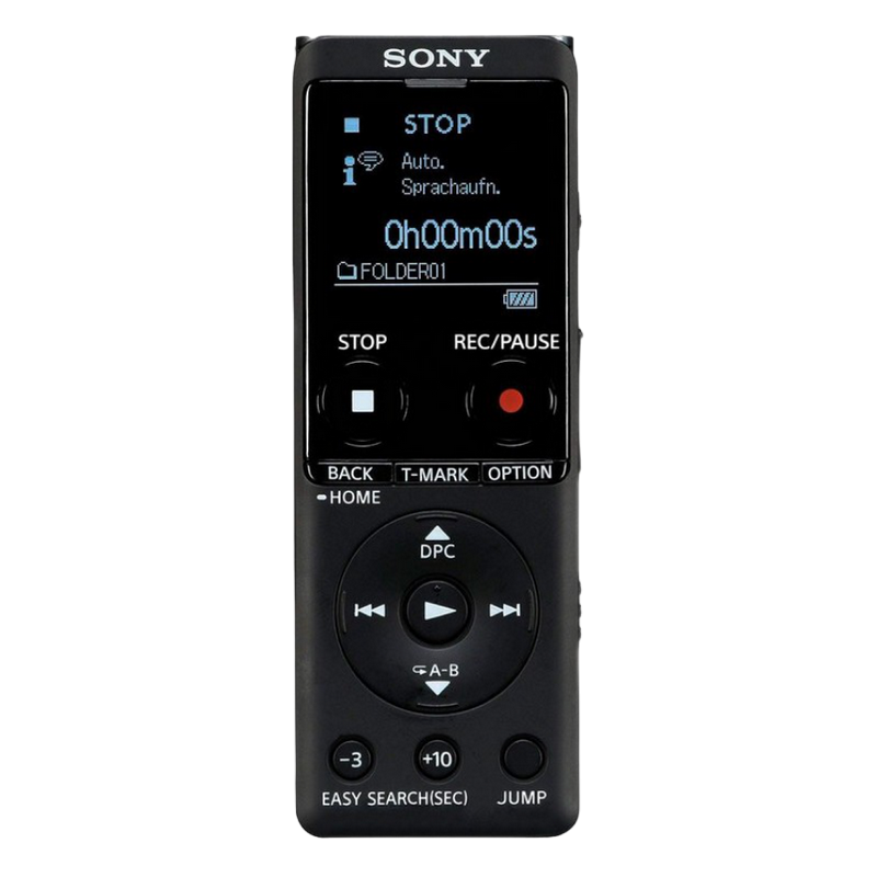 Digital Voice Recorder SONY ICD-UX570 , 4GB UX Series, Black