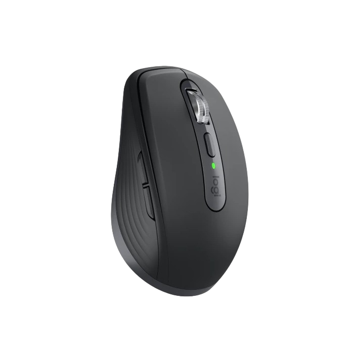 Wireless Mouse Logitech MX Anywhere 3S, 200-8000 dpi, 6 buttons, Ambidextrous, 99g, 500mAh, Silent, Bluetooth, Graphite