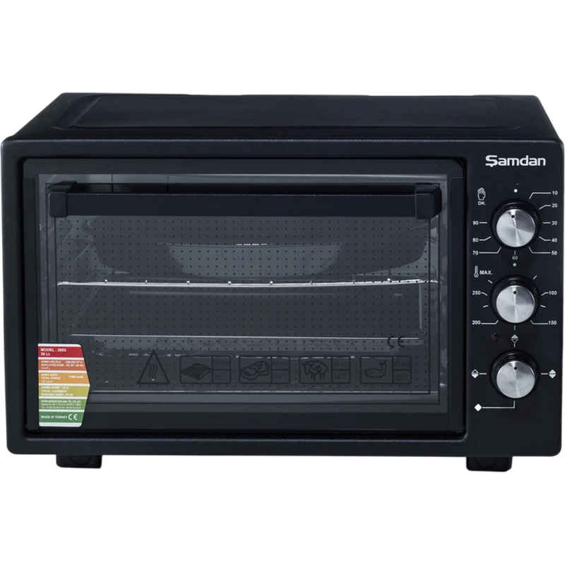 Mini oven Samdan EC01487 Converter (fan) 2033-60L-BLACK