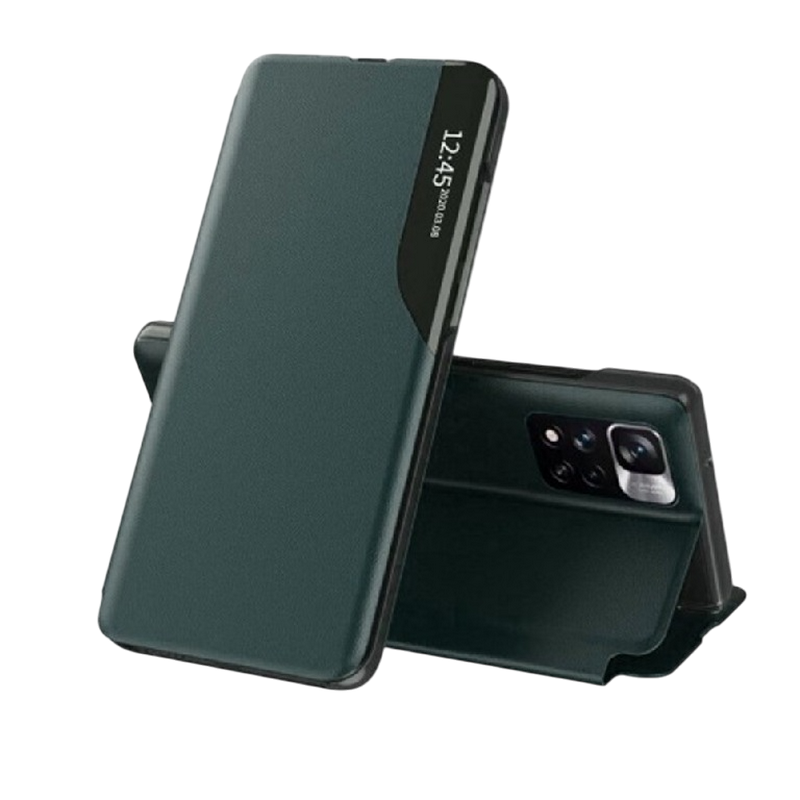 Xcover husa p/u Xiaomi Note 11/Note 11S, Soft View Book, Green