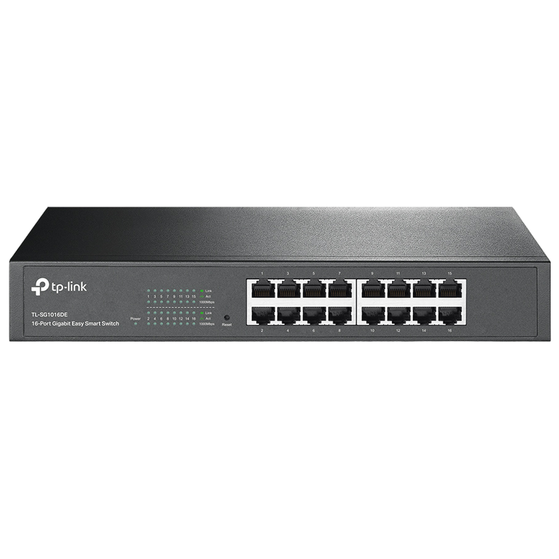 16-Port Gigabit Easy Smart Switch TP-LINK "TL-SG1016DE" metal case