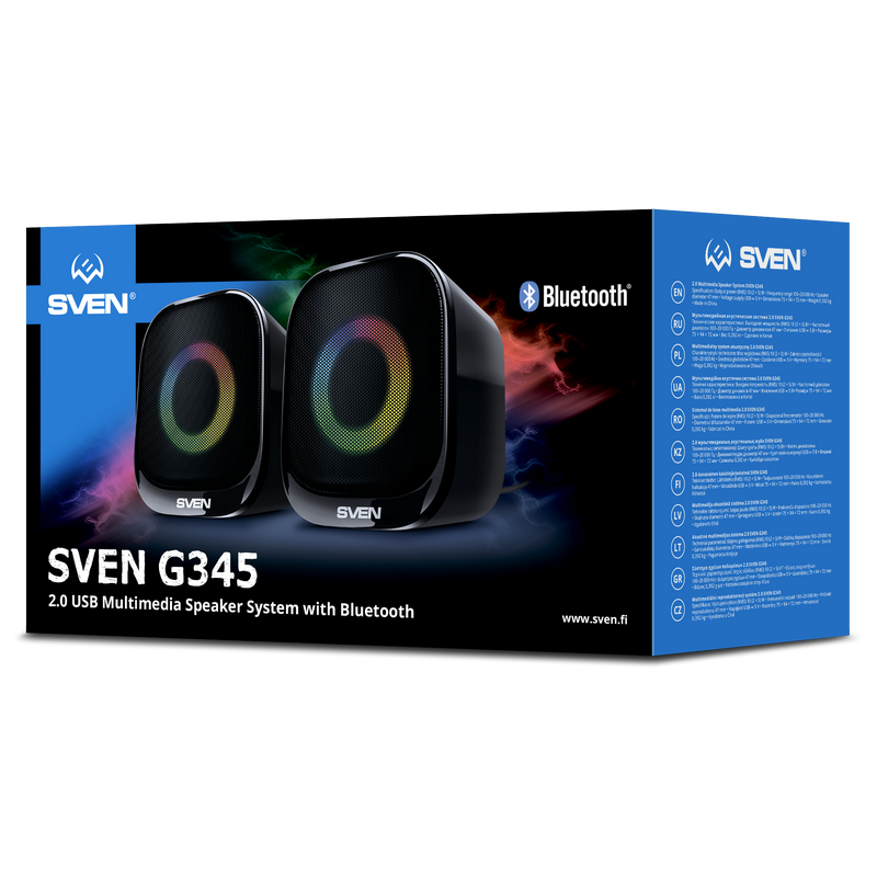 Speakers SVEN G345, 10w, black (USB)