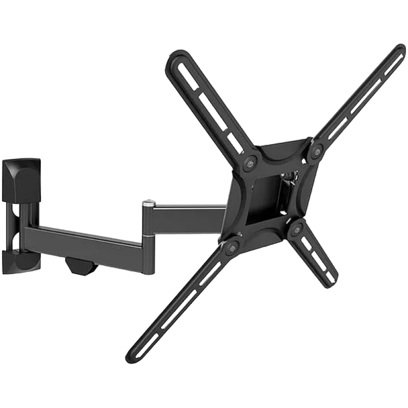 Wall Mount Barkan ''3420'' Black 13"-60" Full Motion, max.25kg, VESA mm: up to 400x400mm