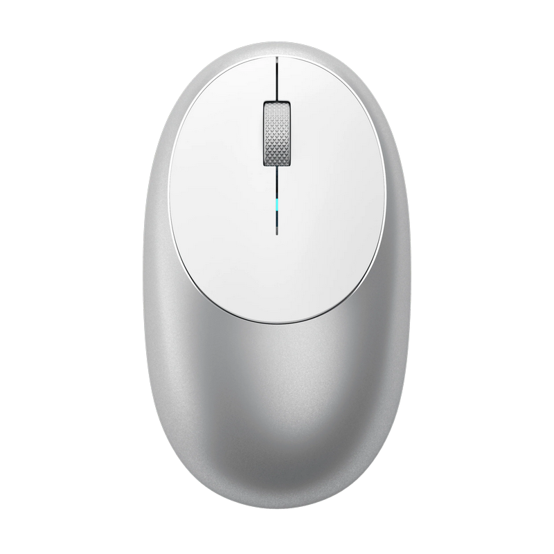 Wireless Mouse Satechi M1, 3 buttons, Ambidextrous, Rechargeable, Bluetooth 5.0, Silver